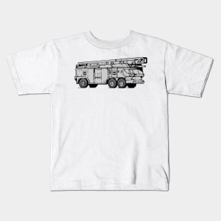 Firetruck Kids T-Shirt